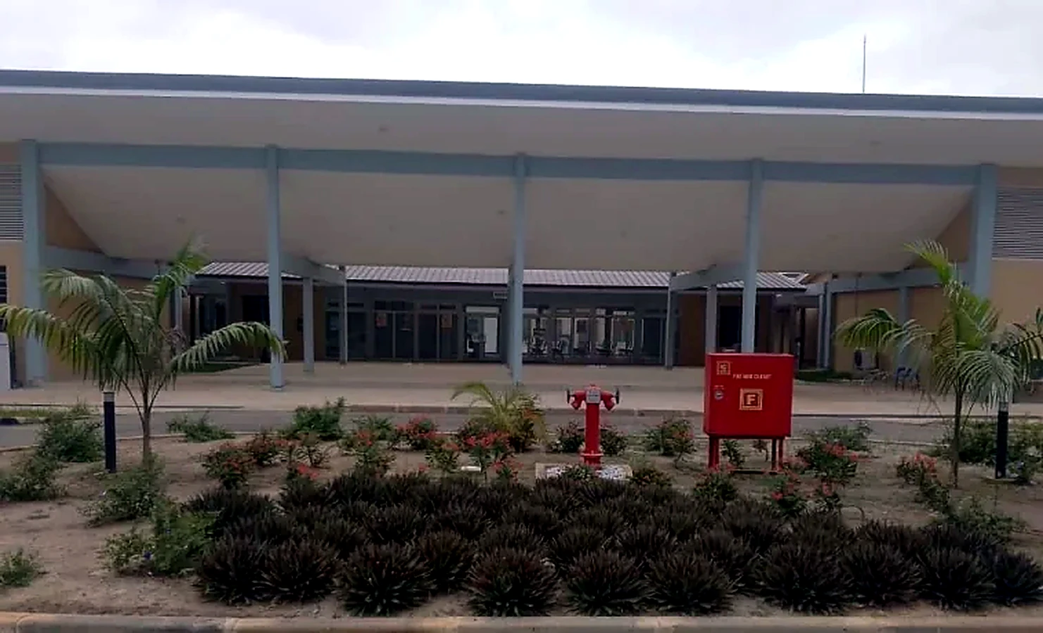 Completed institutional building