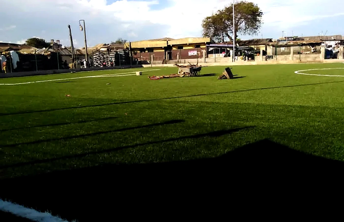 Completed recreational field project